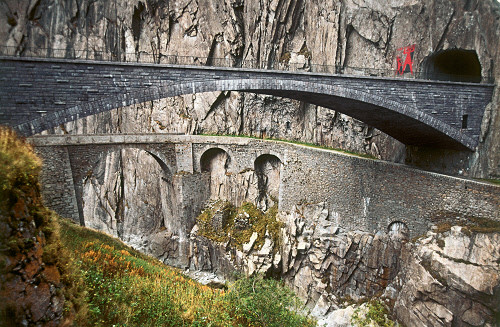 Каменный мост Teufelsbruecke, Андерматт