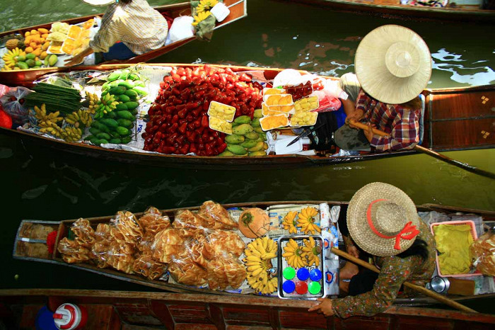 Рынок на воде, Вьетнам
