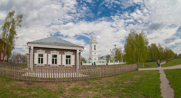 Фото дома есенина в константиново