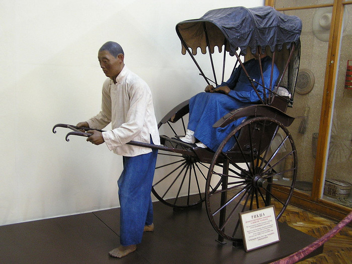 Кунсткамера или Кабинет редкостей, рикша
