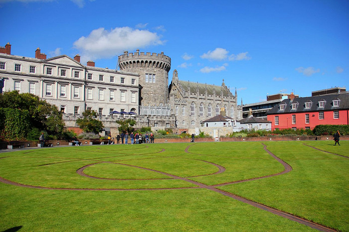 Дублинский замок и сад