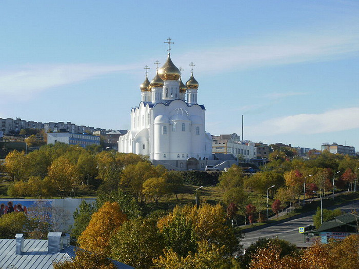 Cобор Святой Живоначальной Троицы в городе Петропавловске-Камчатском