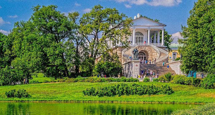 Камеронова галерея в царском селе фото