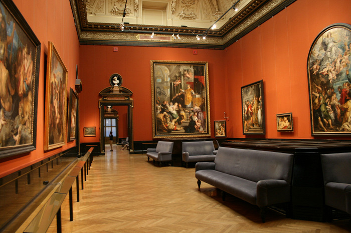 Музей истории искусств в Вене, один из залов