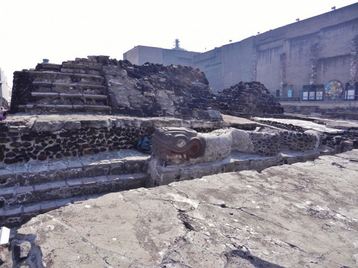 Древний разрушенный город Теночтитлан