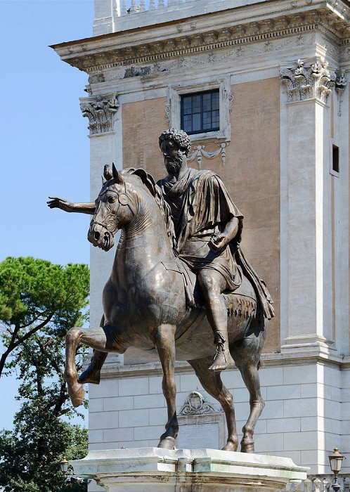 Капитолийский холм, статуя Марка Аврелия