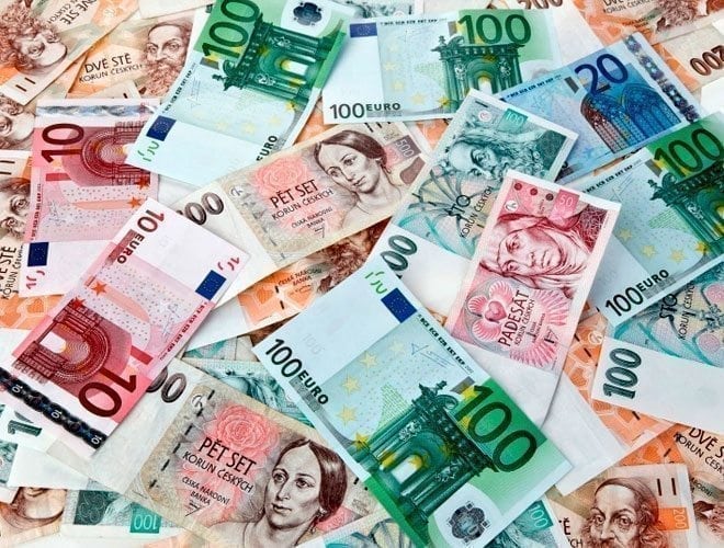 Обмен валюты в Праге