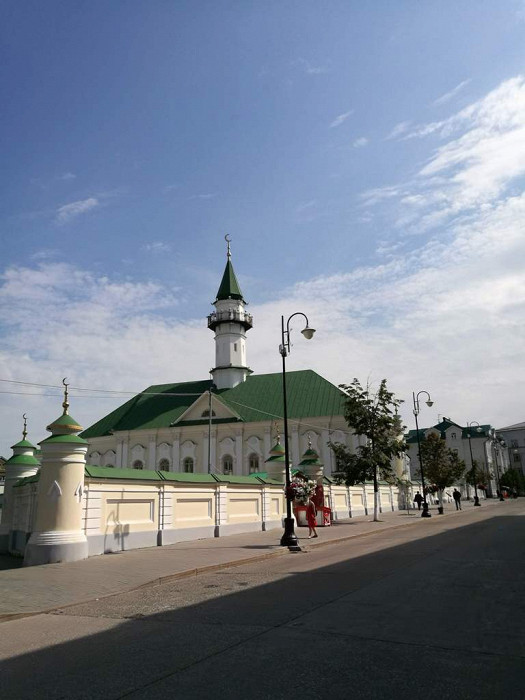 Вид на Апанаевскую мечеть, Казань, Россия