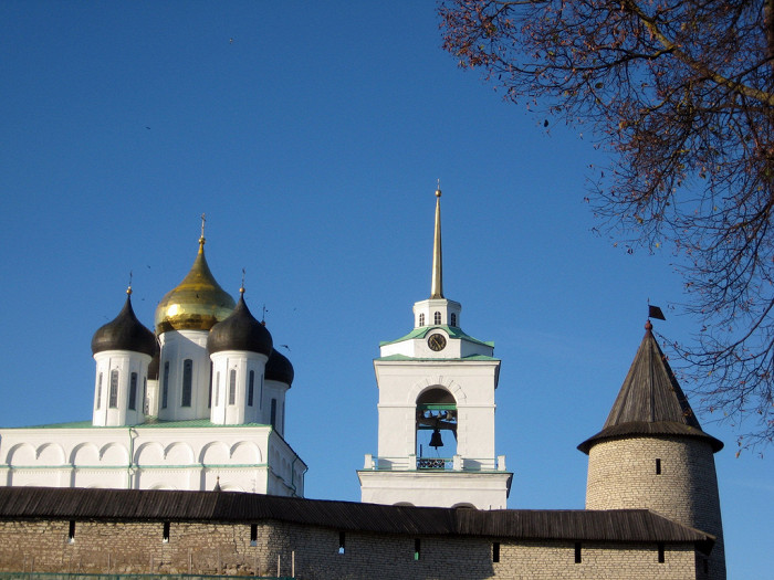 Купола, Троицкий собор в Пскове