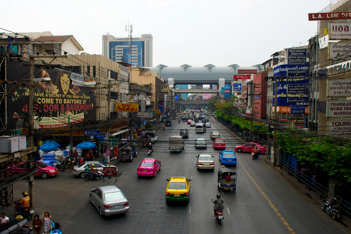 Улицы тайской столицы