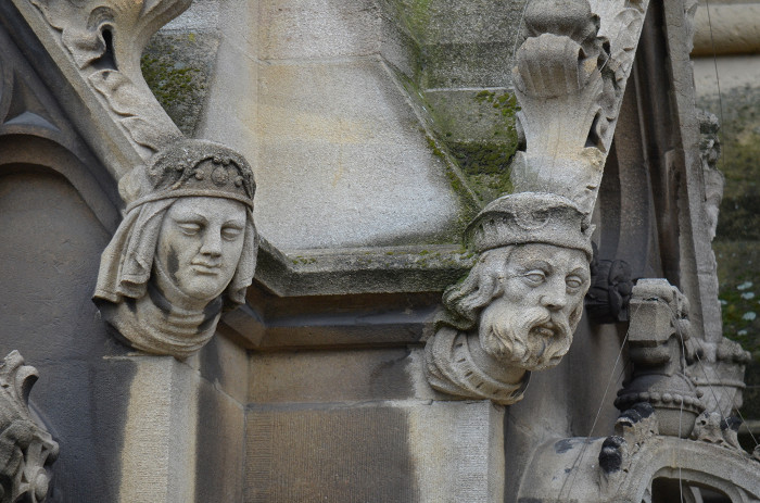 Украшения внешнего фасада, Вестминстерское аббатство, Лондон