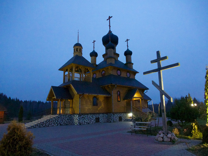 Церковь в музее Дудутки, Минская область