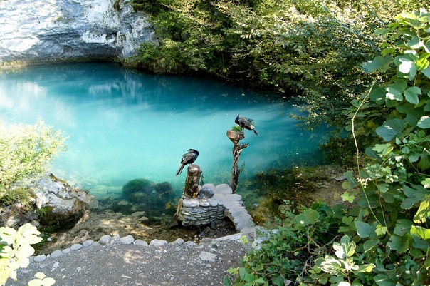 Красоты Голубого озера, Гагра, Абхазия