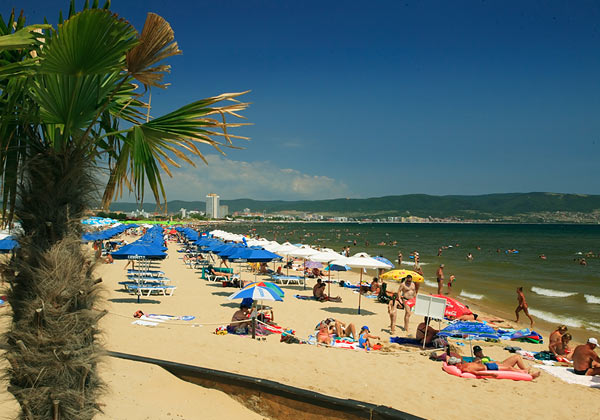 Пляж Солнечного Берега, Болгария