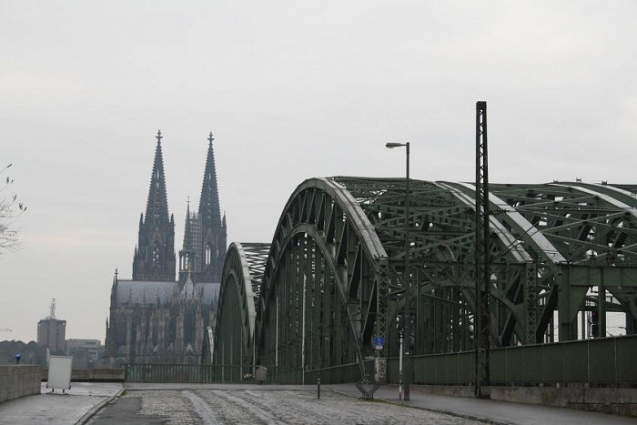 Вид Кельнского собора, Германия
