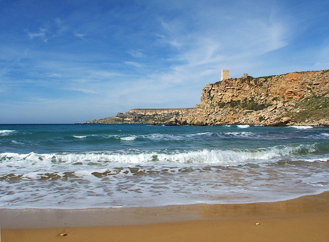 Пляж Айн Туффиха, Мальта