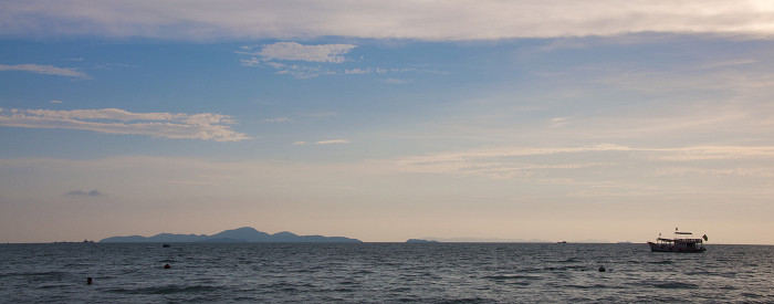 Панорама побережья Паттайи