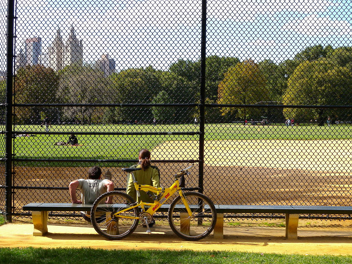 Центральный парк Нью-Йорка, бейсбольное поле