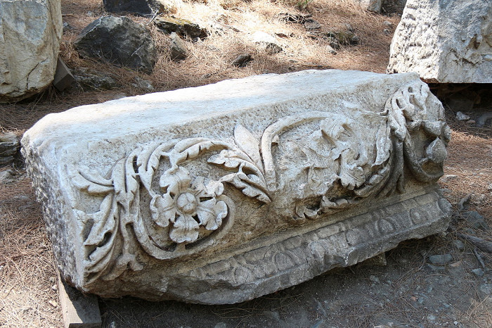 Руины античного города Фаселис, римский период