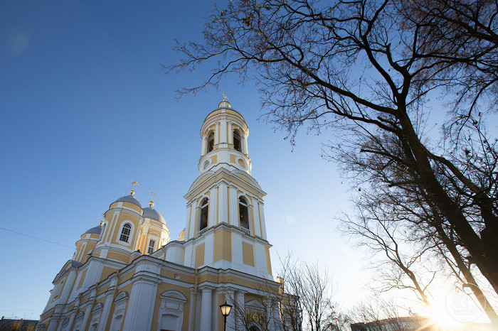 Вид на Князь-Владимирский собор в Санкт-Петербурге, Санкт-Петербург