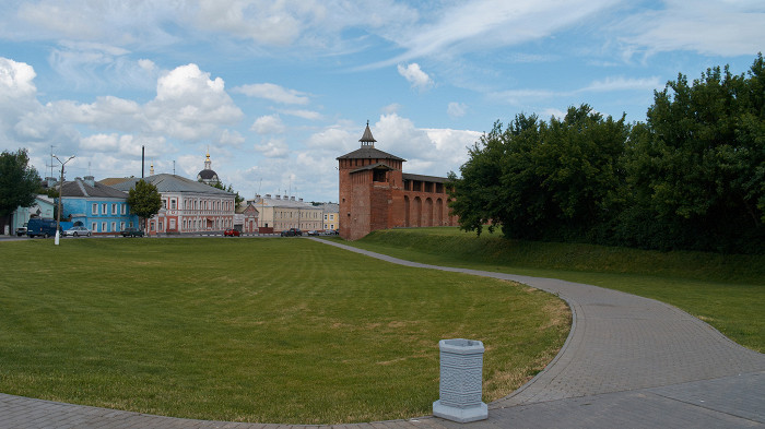 Территория перед Коломенским Кремлем, Коломна