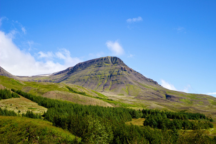 Гора Эсья, Исландия
