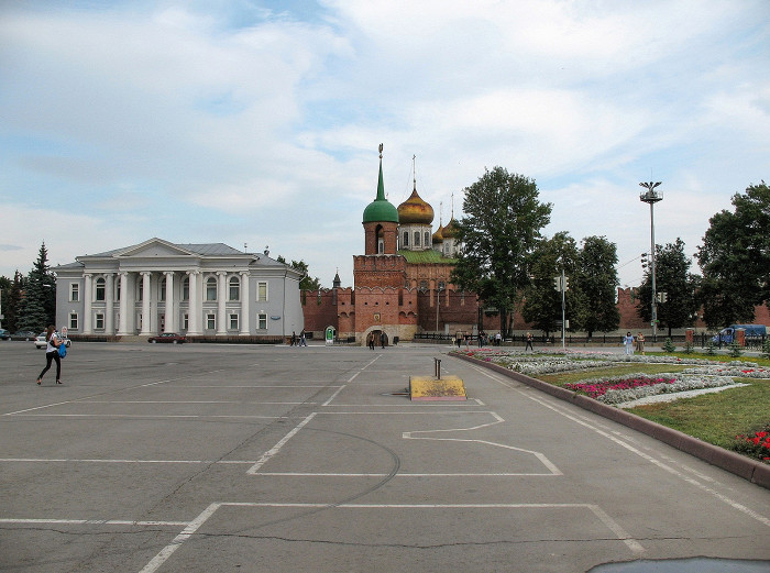 Вид на Тульский кремль, Тула