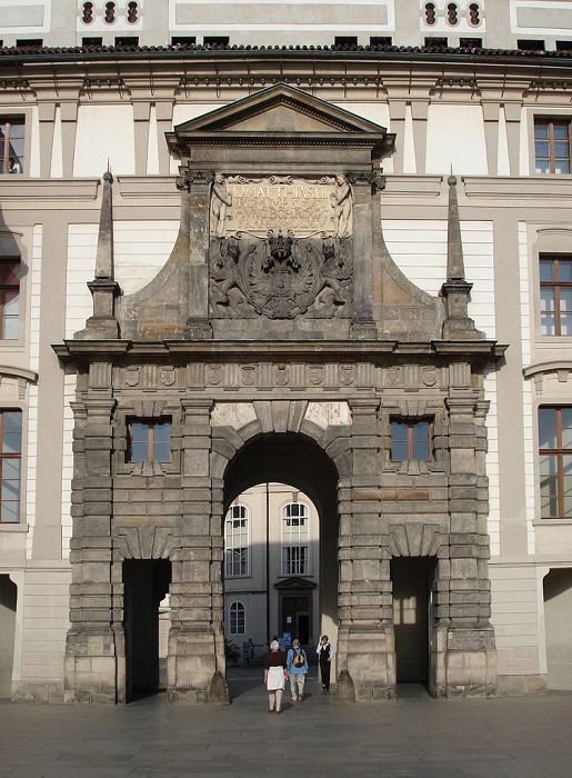 Пражский Град, ворота Матиаша