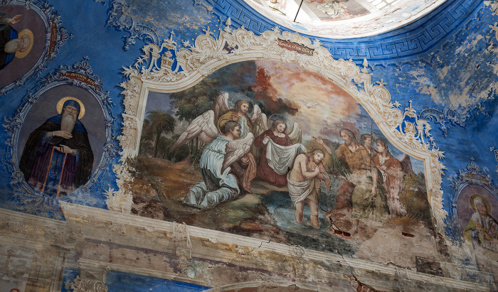 Старинные фрески, Алексеевский монастырь в Угличе