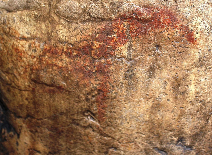 Игнатьевская пещера, изображение лося