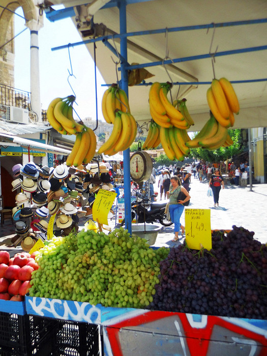 Торговые ряды в районе Монастираки, Афины