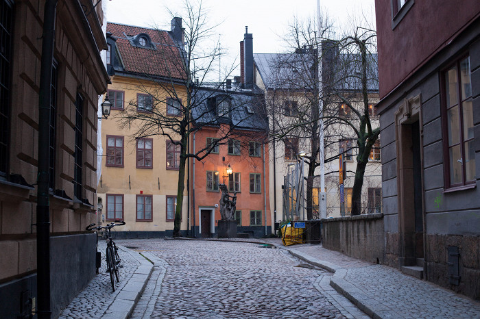Район Гамла-Стан в Стокгольме