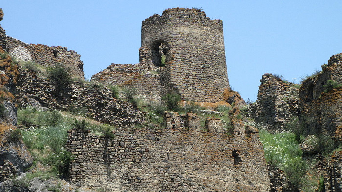 Руины крепости Ацкури, Грузия