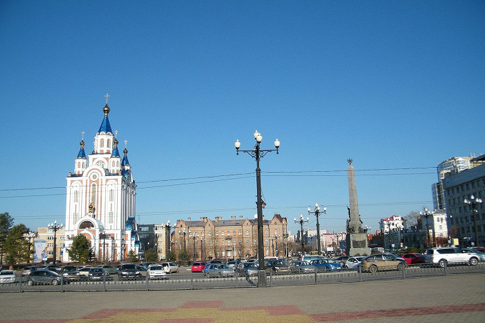 храм на комсомольской площади в хабаровске