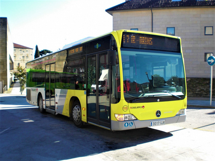 Городской автобус Сантьяго-де-Компостела