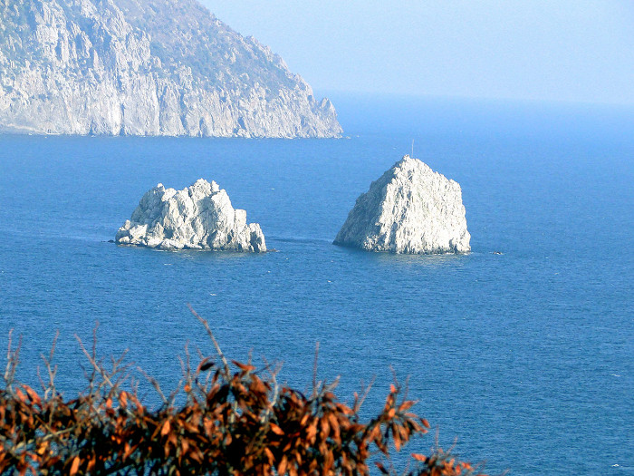Скалы Адалары, Крым