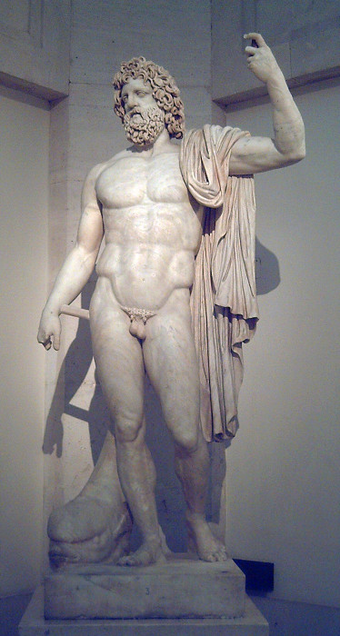 Статуя Нептуна в музее Прадо, Мадрид