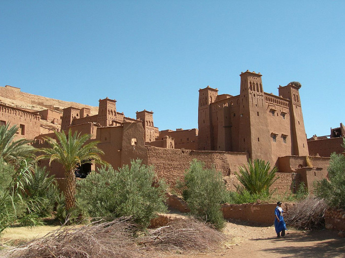 Айт-Бен-Хадду, пример традиционной марокканской глинобитной архитектуры