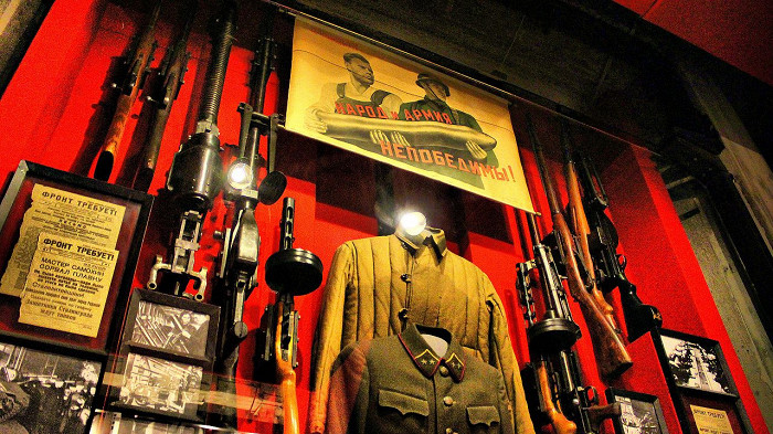 Экспонаты Музея-панорамы «Сталинградская битва»