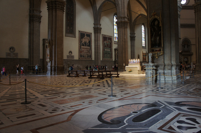 Внутри собора Санта-Мария-дель-Фьоре, Флоренция