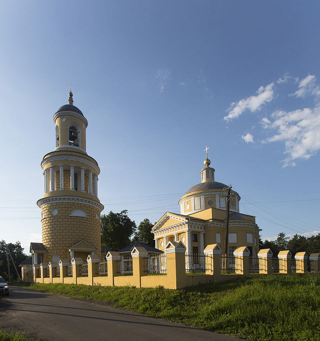 Никольское на волге достопримечательности