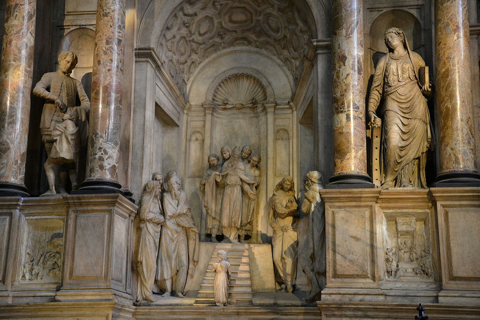 Миланский собор, скульптурная композиция