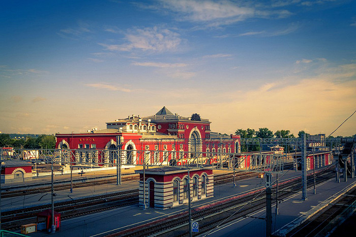 Железнодорожный вокзал Курска