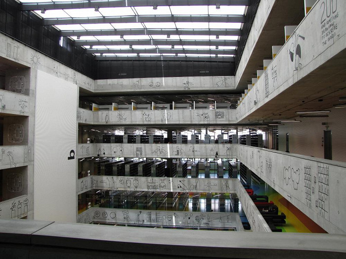 Атриум Национальной Технической Библиотеки в Праге