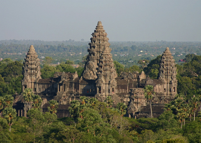 Ангкор-Ват - храм Вишну в Камбодже
