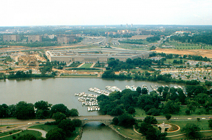 Вид на Пентагон, Вашингтон