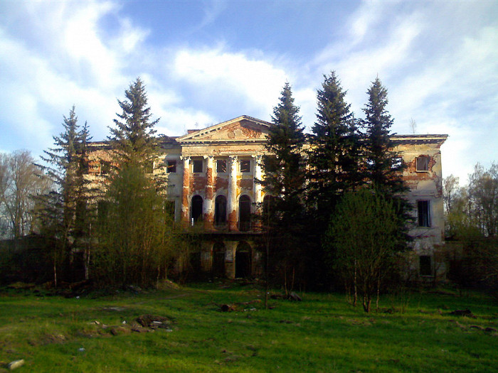 Гребнево, северный фасад дворца