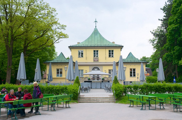 Английский сад мюнхен фото