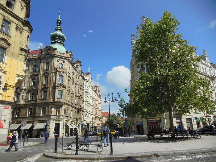 Улица в Старом городе, Прага