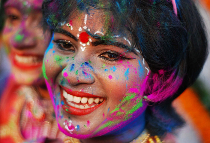 Индийский фестиваль красок
